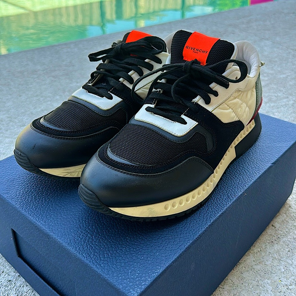 Givenchy 'Retro Runners' colourblock combo sneakers